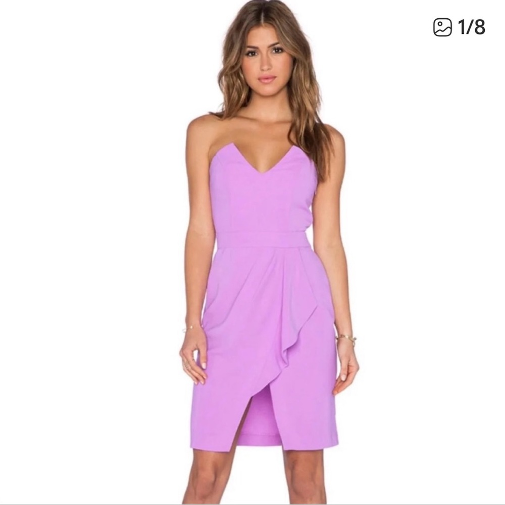 Elliatt Pink Purple Sleeveless Dress